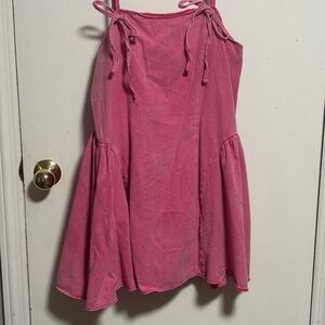 SHEIN Pink Mini Dress